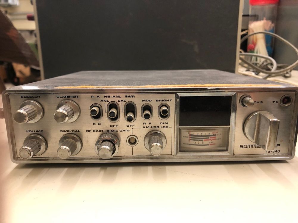 CB SOMMERKAMP MODÈLE TS 340 - complet - AM - USB - LSB * Vintage * EUR 120,00 - FR
