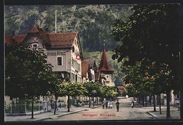 AK Meiringen, Partie in der Kirchgasse