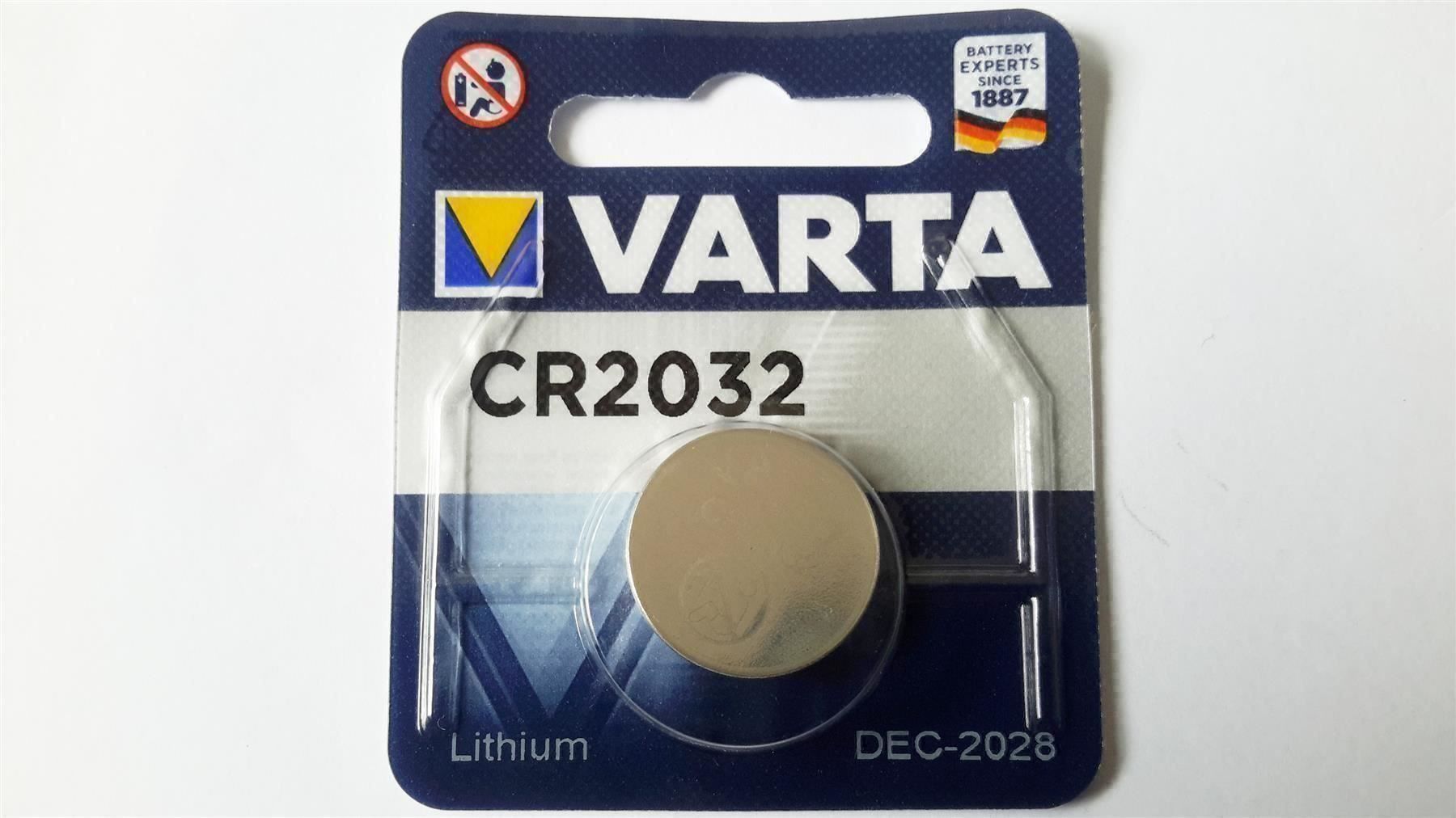Varta Caricatori & Batterie: Knopfzelle CR2032, Lithium, Varta – Nuovo e nell'imballaggio originale da St. Gallen venduto da cointec 2