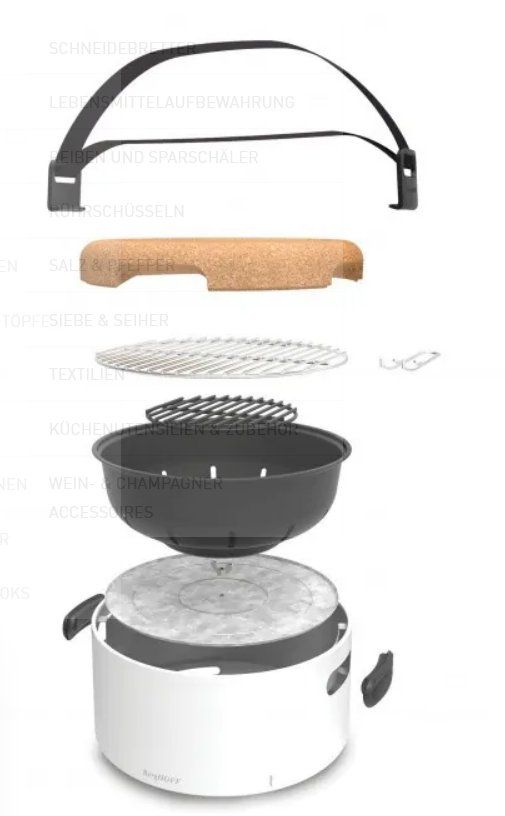 Griglie: BergHOFF Tischgrill/Holzkohlegrill – Usato da Bern venduto da Cucina10 2