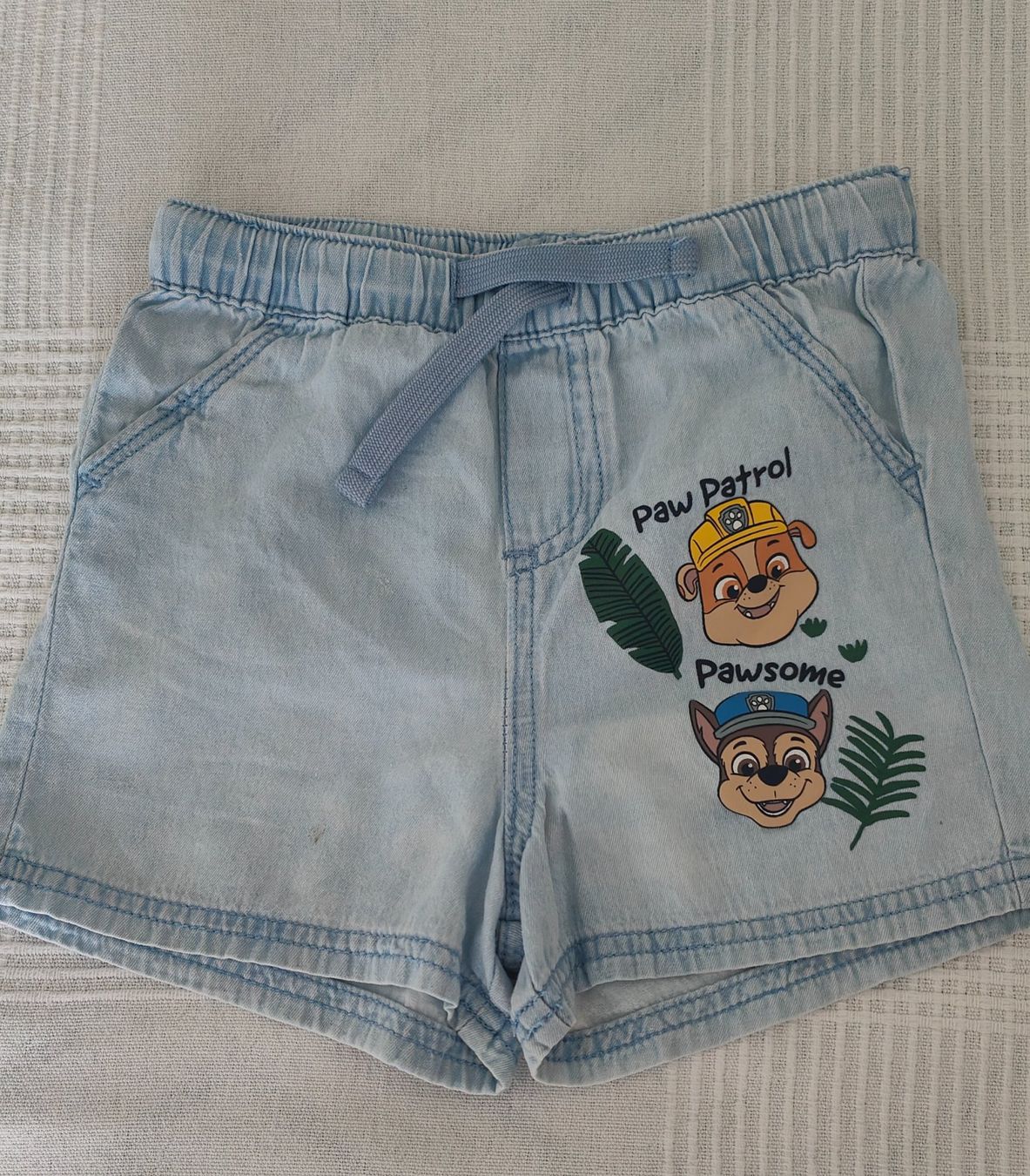 Pantaloni: Paw Patrol Shorts, hellblau, Grösse 92 – Usato da Root venduto da GregorO