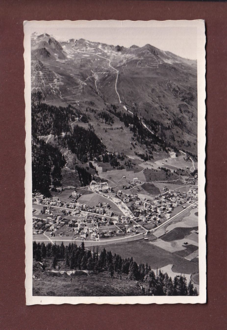 Cartoline postali: DAVOS - Parsennbahn – Usato da Pully venduto da nicecards