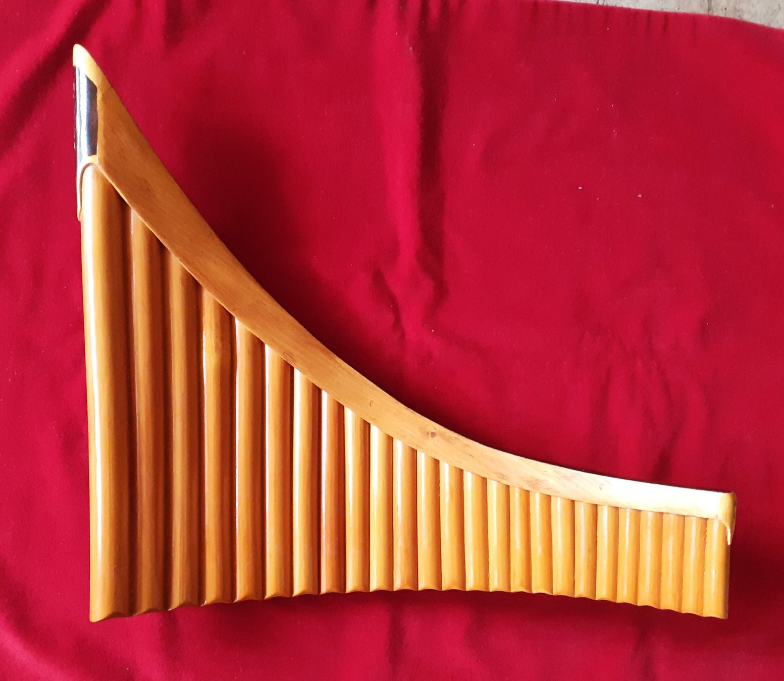 Strumenti musicali: BELLISSIMO Panflöte 25 tubi SOL(G)come PREDA? – Usato da Locarno venduto da Antonio41 3