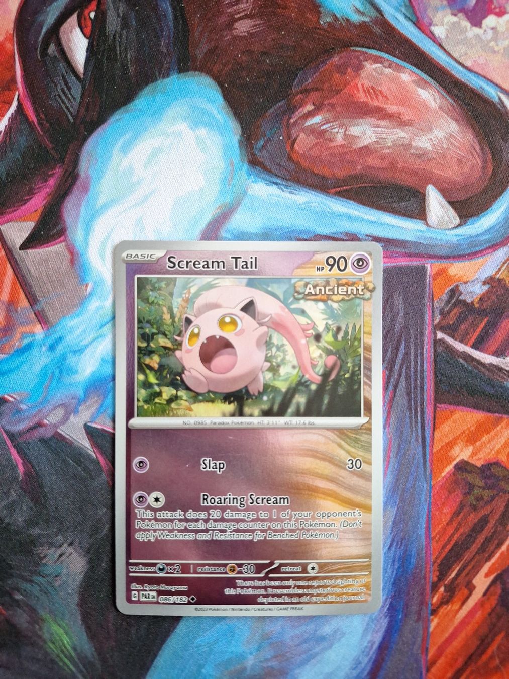 Pokémon Carte collezionabili: Scream Tail - Reverse Holo - Pokemon Paradox Rift – Usato da Altstätten SG venduto da GGsGameshop