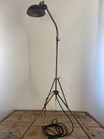 KE1420 Antike Stehlampe-Schreibtischlampe-Vintage Lampe