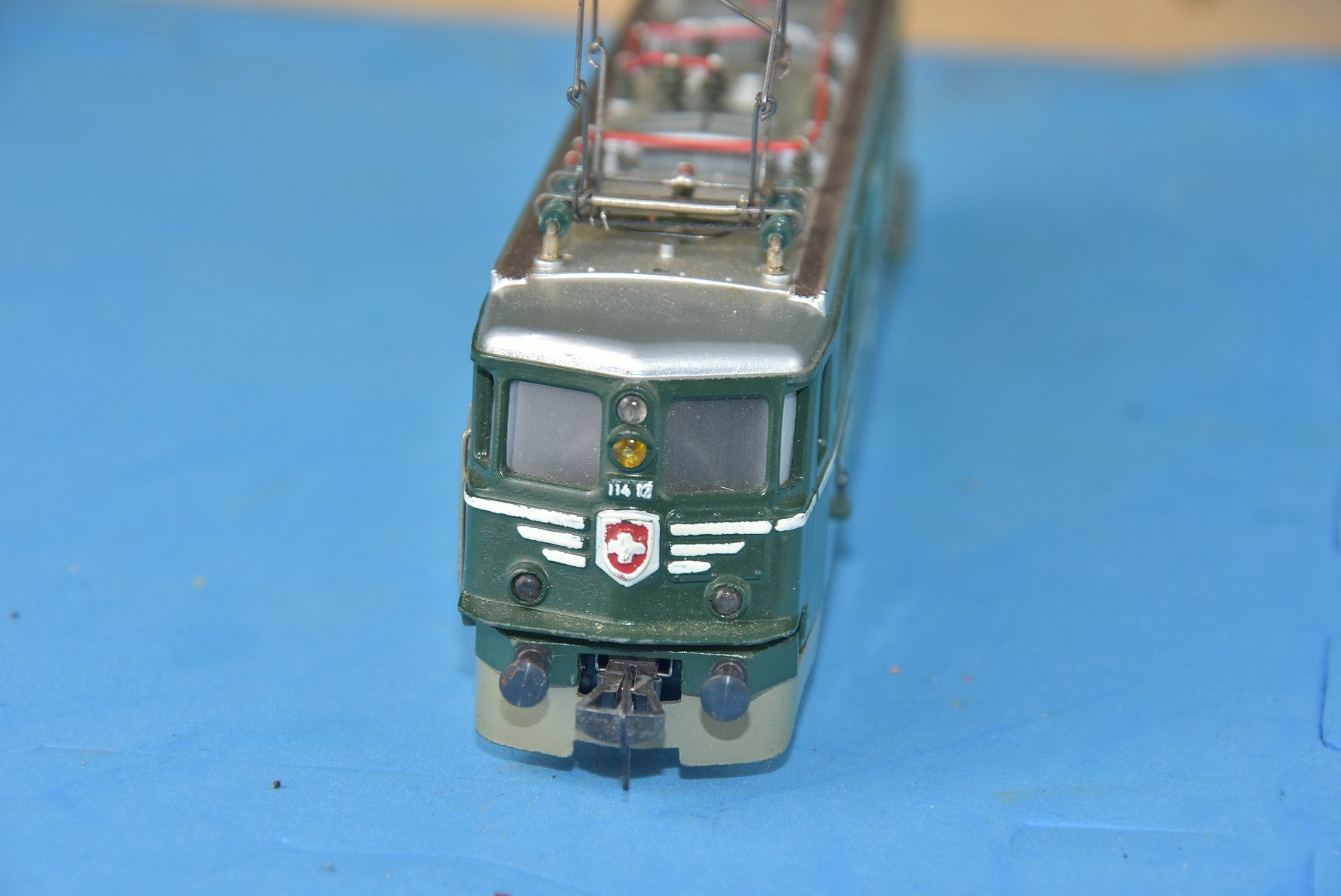 Fleischmann Modelleisenbahnen: FÜR FR. 39.00   -. FLEISCHMANN H0 GOTTHARDLOK SBB Ae 6/6 – Gebraucht aus Wohlen AG von 5610WOHLEN- 4