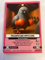 Carte Skifidol Picciopicchio Impiiccione édition limitée !