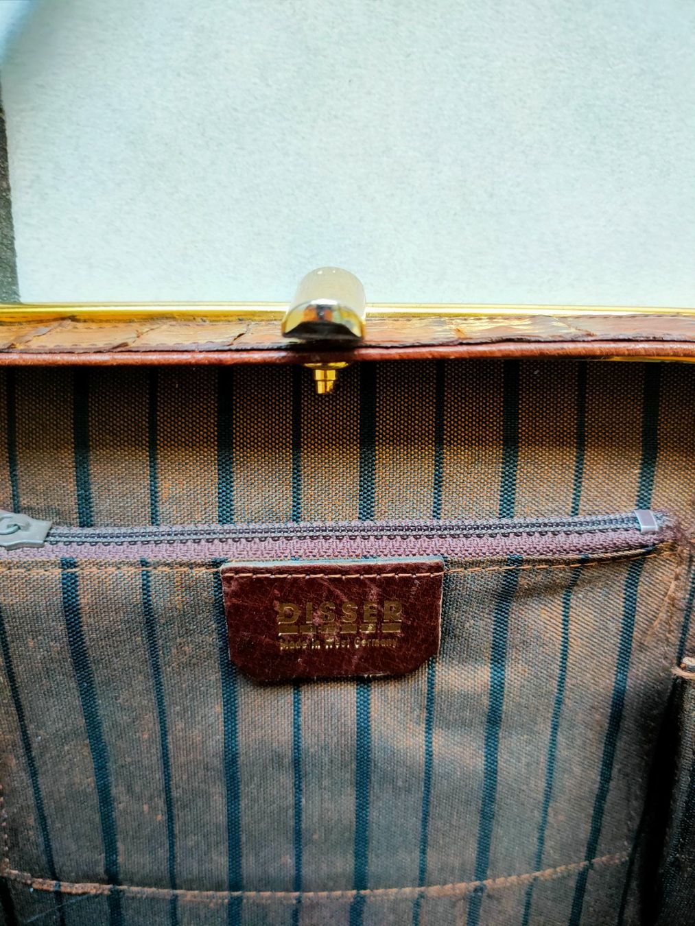 Borse da donna: Vintage Krokodil-Ledertasche – Nuovo (secondo la descrizione) da Bern venduto da wie_9lth 2