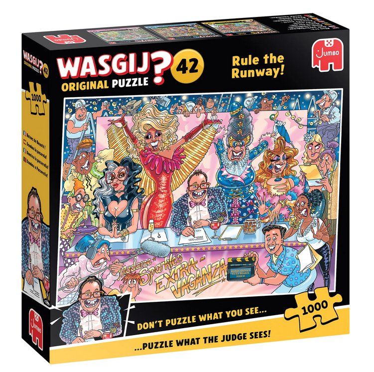 Wasgij Puzzle: Wasgji O42 Rule the Runway – Nuovo e nell'imballaggio originale da Dagmersellen venduto da FBM-Bacheli