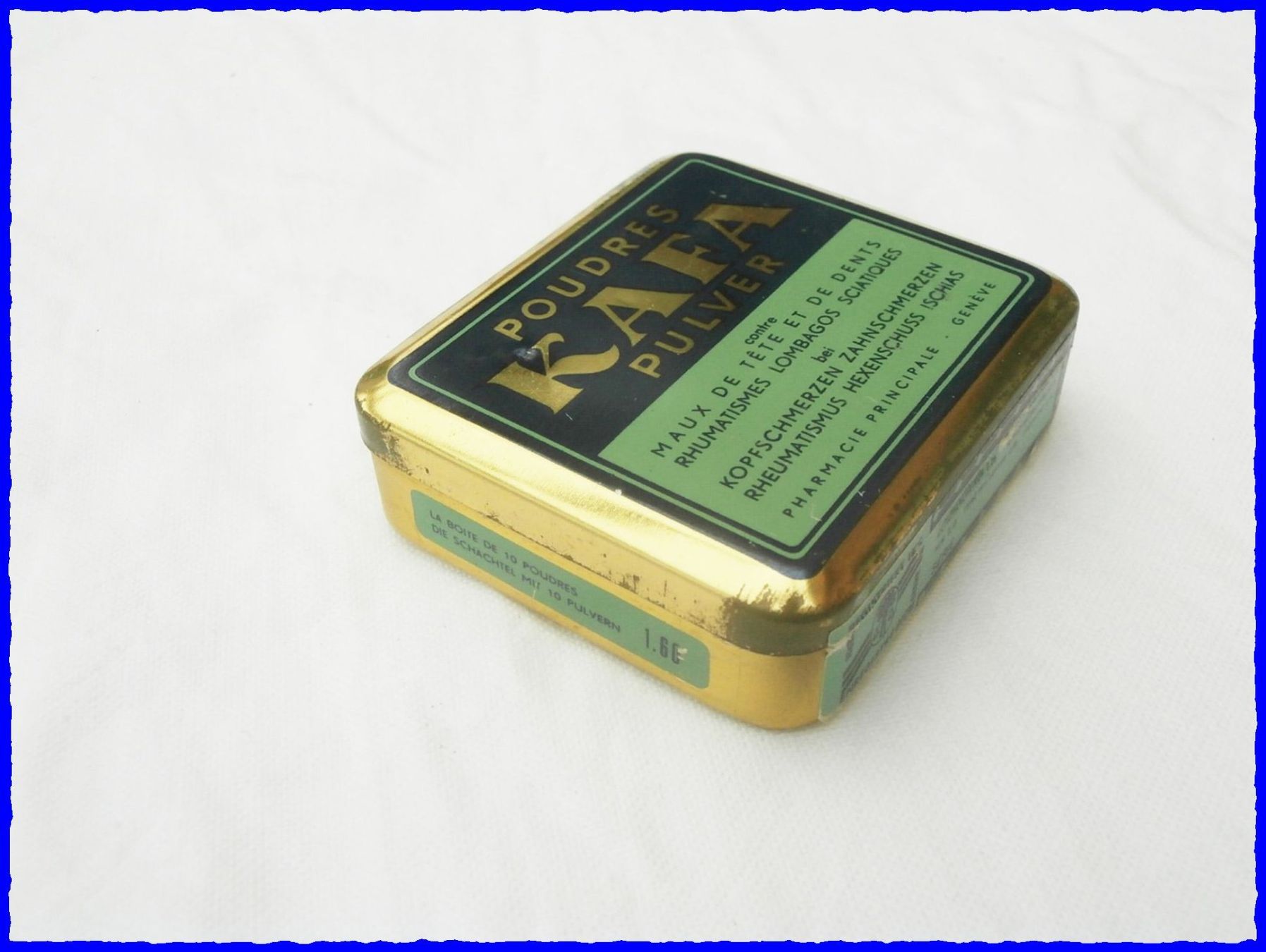 Dosen: alte Blechdose KAFA Pulver – Gebraucht aus Worblaufen von Re_mo81 1