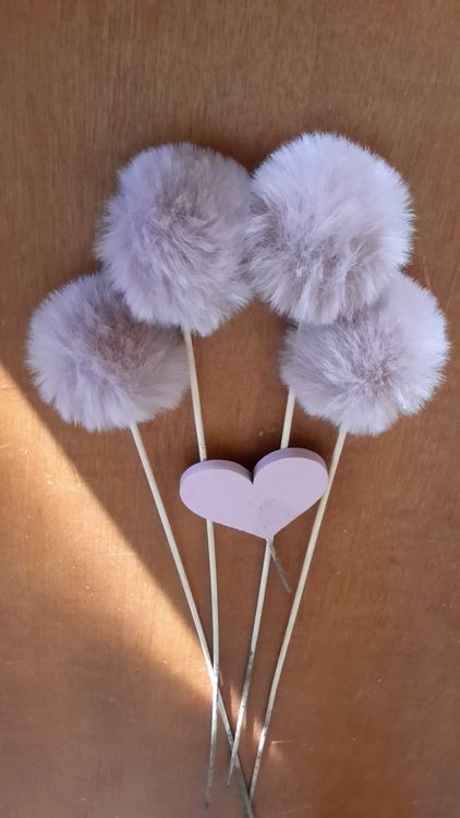 TOAOB 300 Pezzi Pom Pom Colorati 10mm a 40mm Decorativi Pompon Piccoli Grandi Pon Pon per Lavoretti Crafts Decorazioni Bigiotteria Cucito Fai da Te Portachiavi