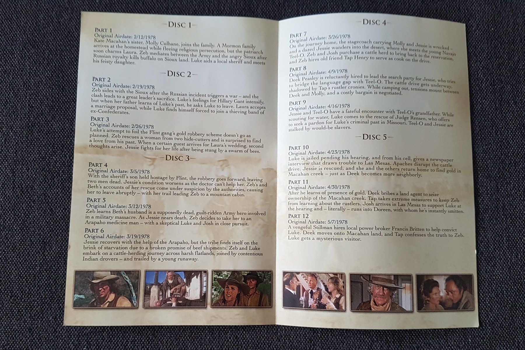 Tutti i DVDs: How the West was Won.The complete second season – Usato da Fribourg venduto da Carax 4