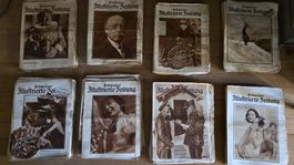 Schweizer Illustrierte Zeitung Jahrgang 1930er Jahre Konvolu