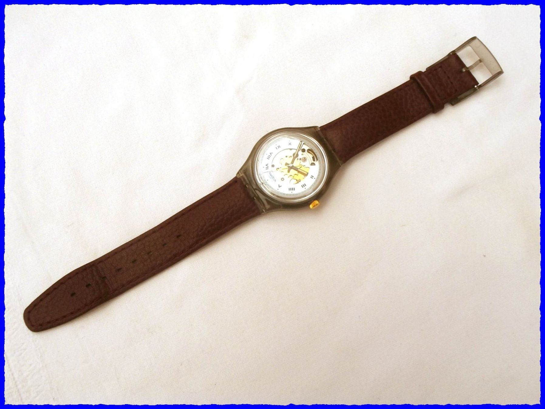 Swatch Orologi: SWATCH Automatic "RUBIN" (SAM100) - NEU mit Box – Nuovo e nell'imballaggio originale da Worblaufen venduto da Re_mo81 8