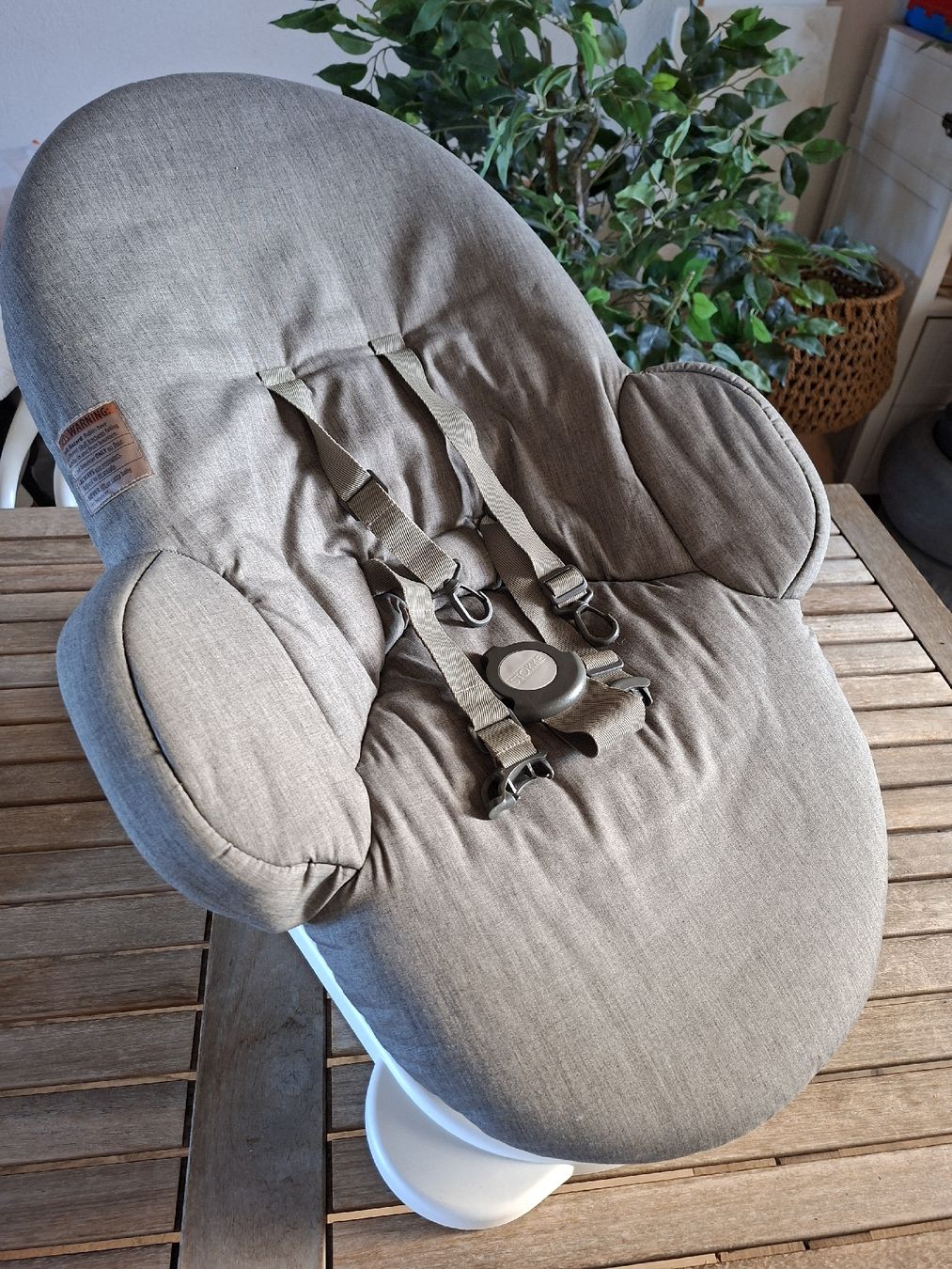 Stokke Sdraiette & Sdraiette a dondolo: Babywippe Grau, bitte lesen! – Usato da Neukirch-Egnach venduto da Martin2019 3