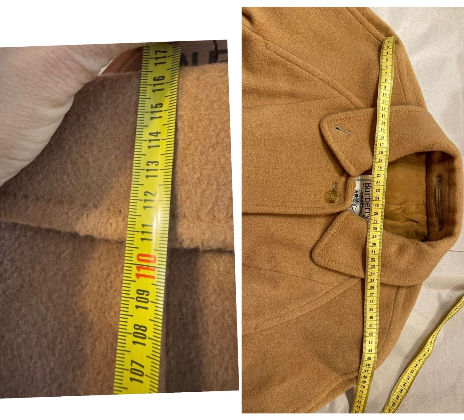 Burberry Cappotti: Vintage Burberry Mantel Kamelhaar – Usato da Obfelden venduto da cesarina10 9