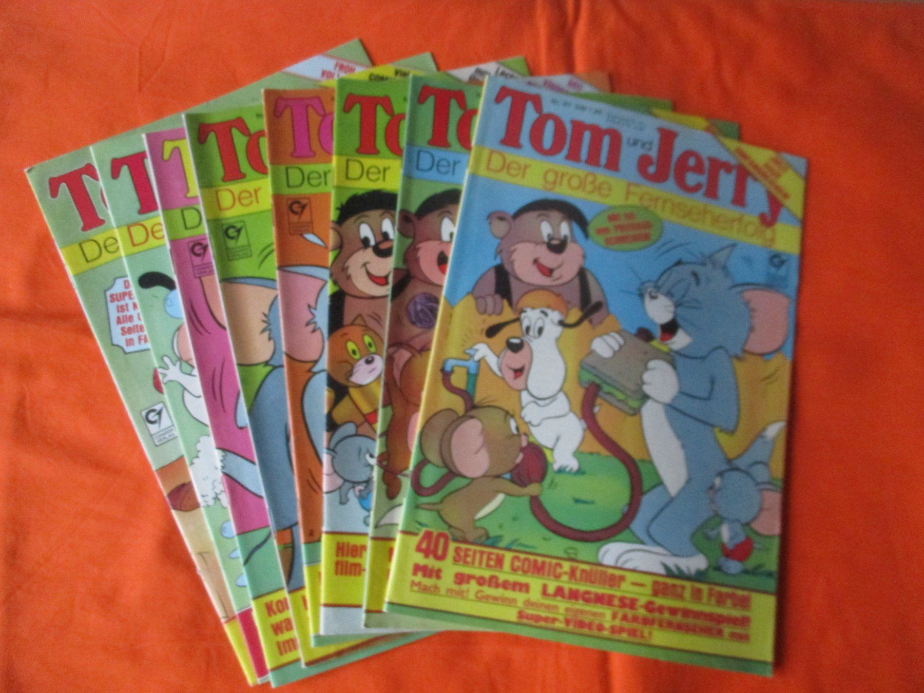 Fumetti: 8 x Comic Tom und Jerry – Usato da Birsfelden venduto da alles-muss-raus