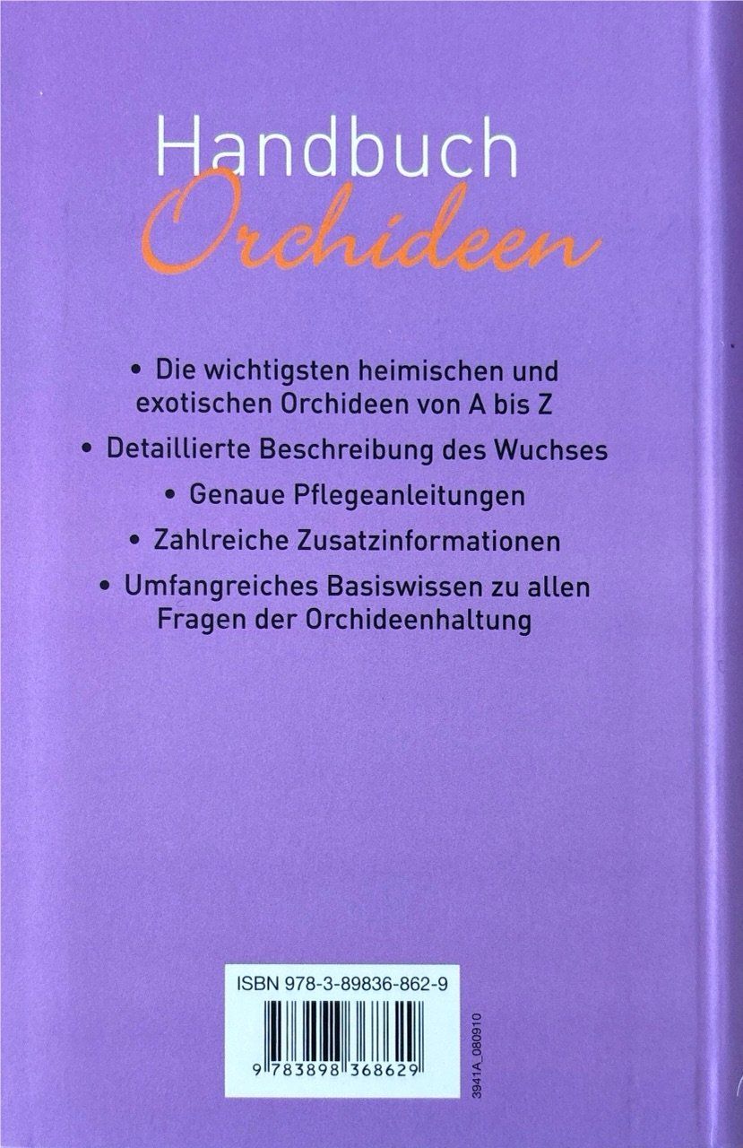 Libri: Handbuch Orchideen – Nuovo (secondo la descrizione) da Sarnen venduto da Livres 1