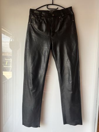 Dakota Lederhose, Gr. 38 M Schwarz – Bikerhose