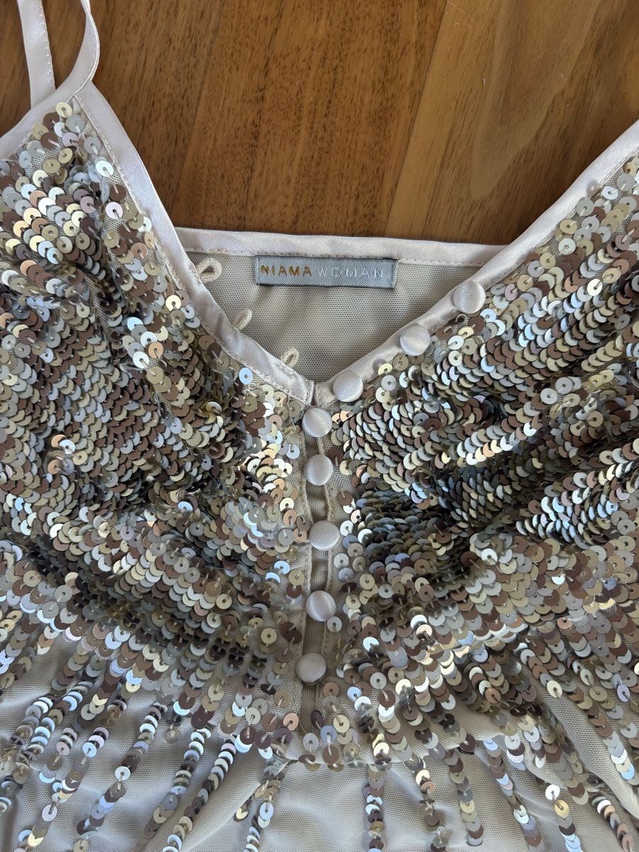 Tops: Top mit Pailletten – D'occasion à Binz par sar_dh2f 1