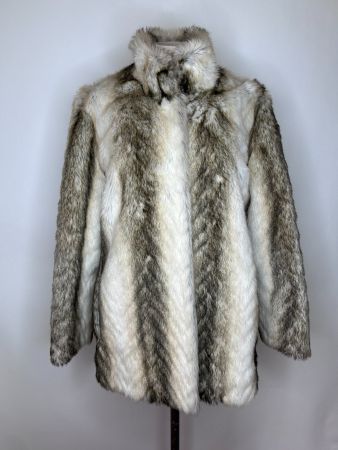 Vintage Faux Fur Jacke