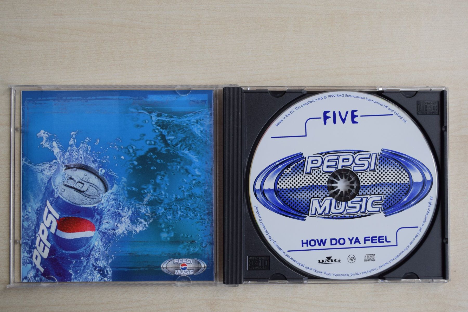CDs: FIVE - How Do Ya Feel - CD Single (1999) (973) – D'occasion à Reutigen par DONDON55 2