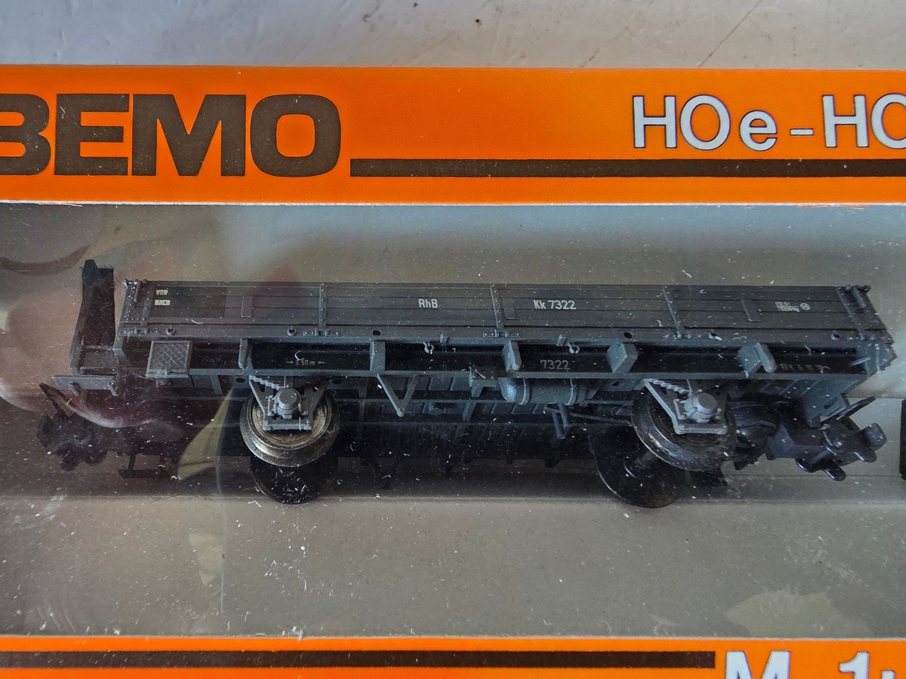 Bemo Modellini di ferrovie: 6 Stück verschiedene RhB Güterwagen – Nuovo (secondo la descrizione) da Seuzach venduto da Loeckeli01 1