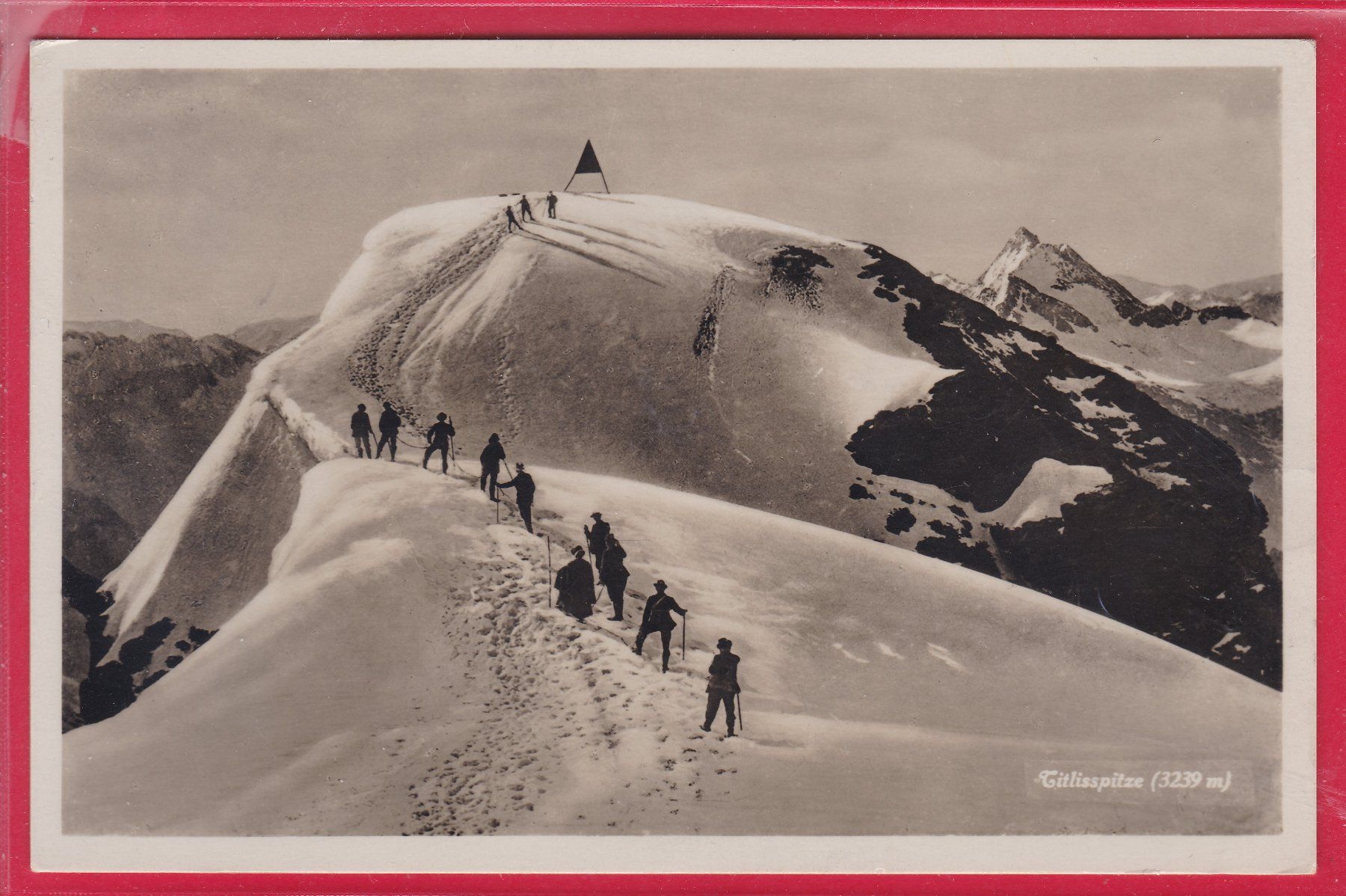 Cartoline postali: TITLISSPITZE 3239m, 20.8.1932 – Usato da Oberrieden venduto da Gebirgsstelze