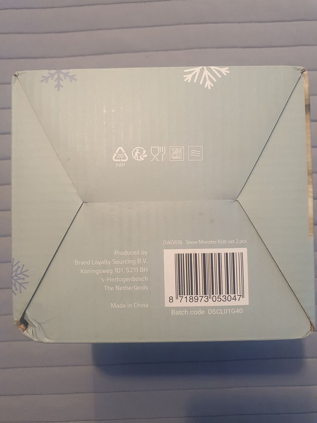 Set di piatti: Kindergeschirr Snow Monster – Nuovo e nell'imballaggio originale da Volketswil venduto da gloriamundi 3