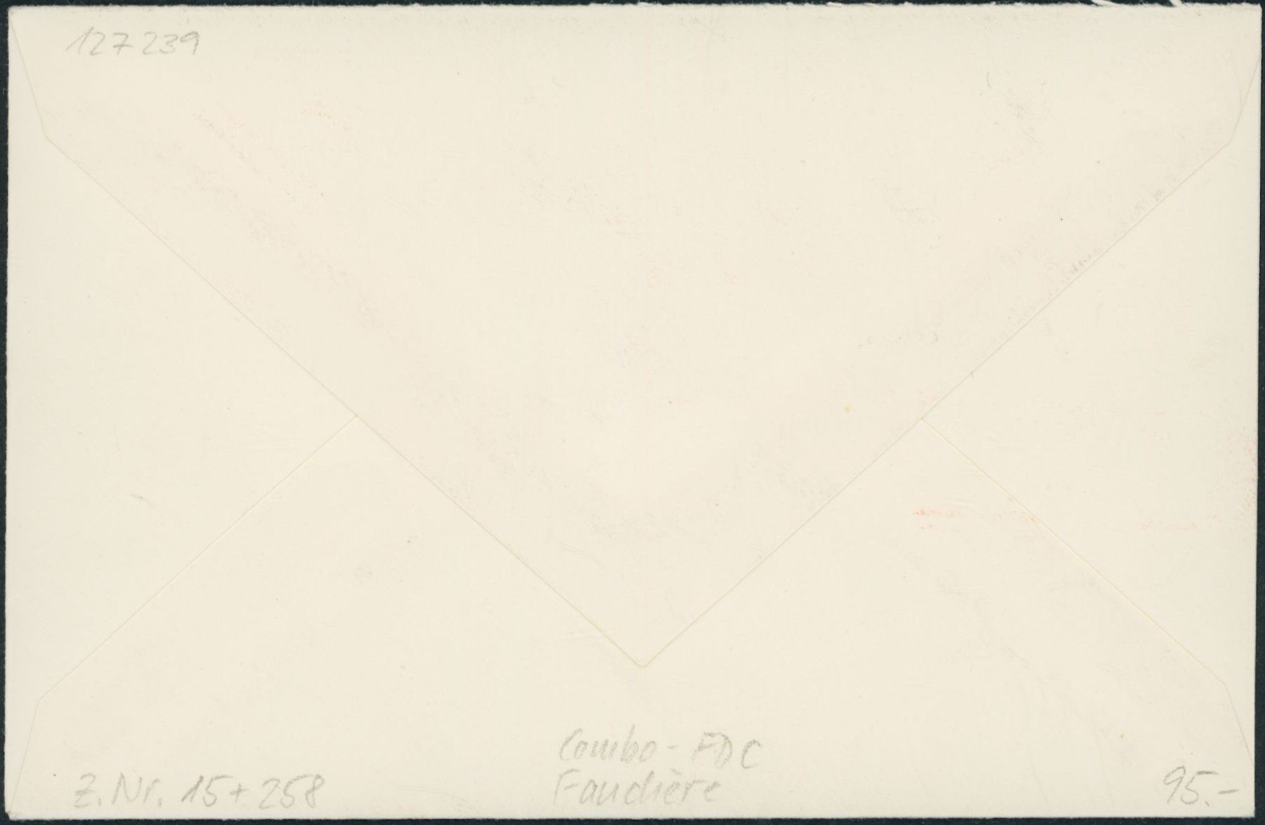 Tutti i francobolli: 1943 - Luxusbogen - Blockausschnitte - Combo FDC - Faucherre – Usato da Schindellegi venduto da leecollect 1