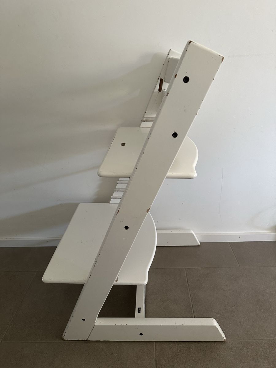 Stokke Seggioloni: Stokke Stuhl weiss – Usato da Zürich venduto da caruss12 3