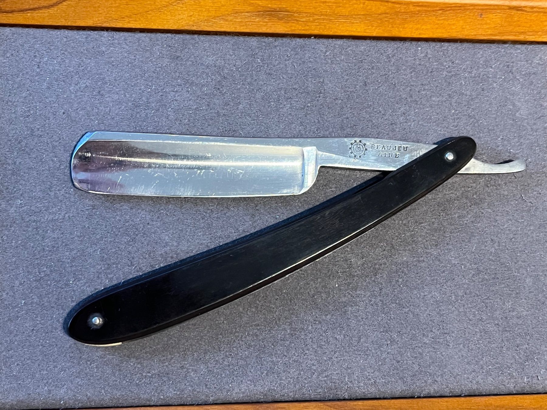 Rasierapparate & Rasierklingen: Vintage Rasiermesser Beaujeu Aine – Gebraucht aus Würenlos von padcall