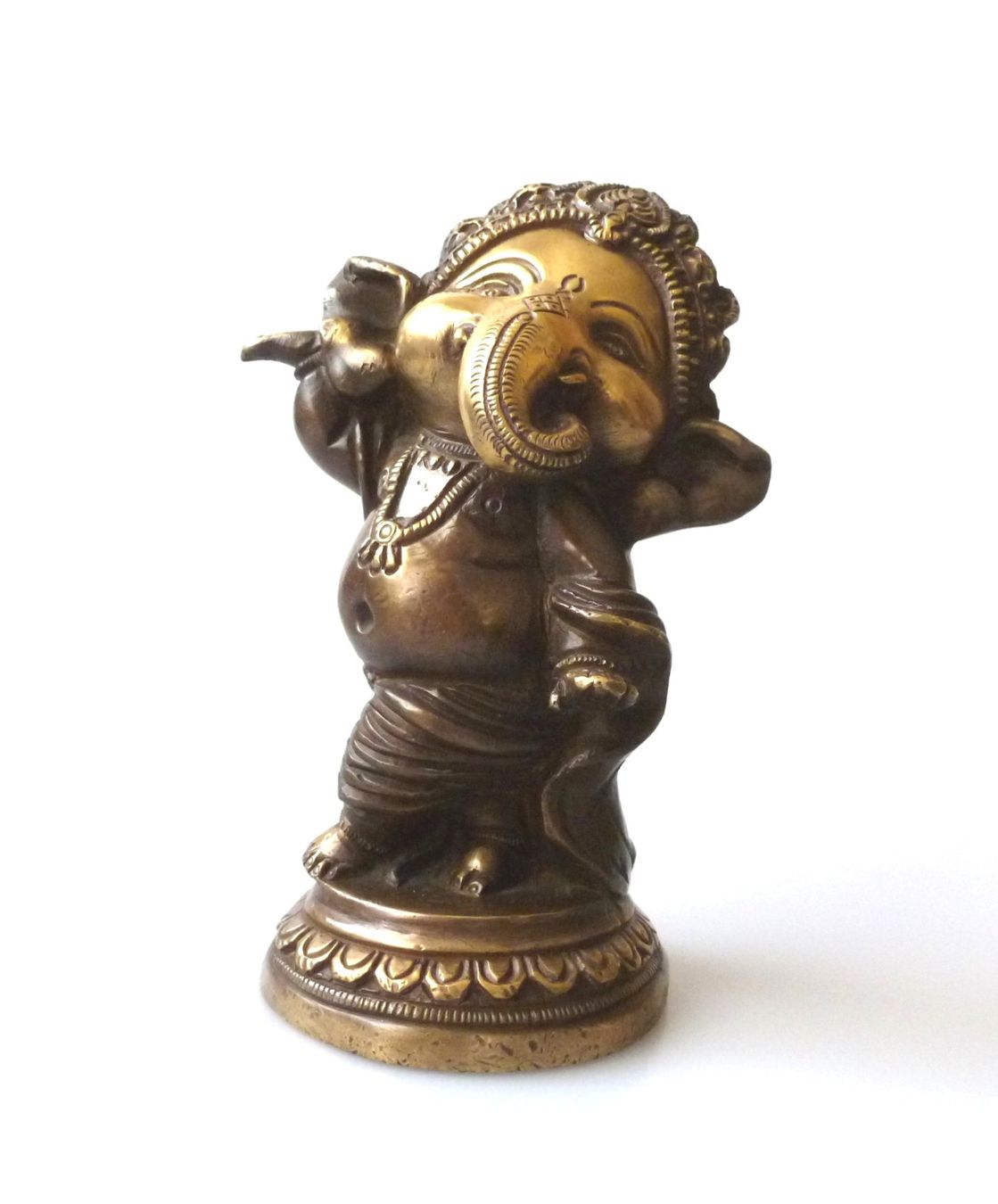 Figuren: Baby-Ganesha - Messing-Figur – Neu und originalverpackt aus Mauren von Yeelen 7