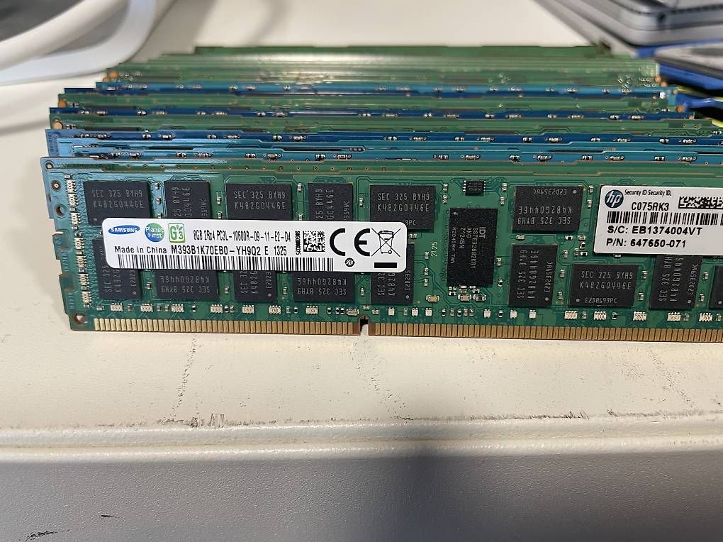Memoria / RAM: 1x 8GB DRR3 ECC Server RAM – Usato da Appenzell venduto da Andreasf7