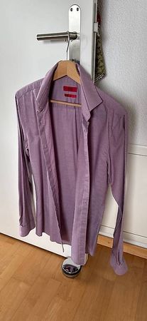 Hugo Boss Herren Hemd, Grösse S, Lila, Top Zustand!
