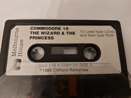 The Wizard & the Princess C16 Commodore