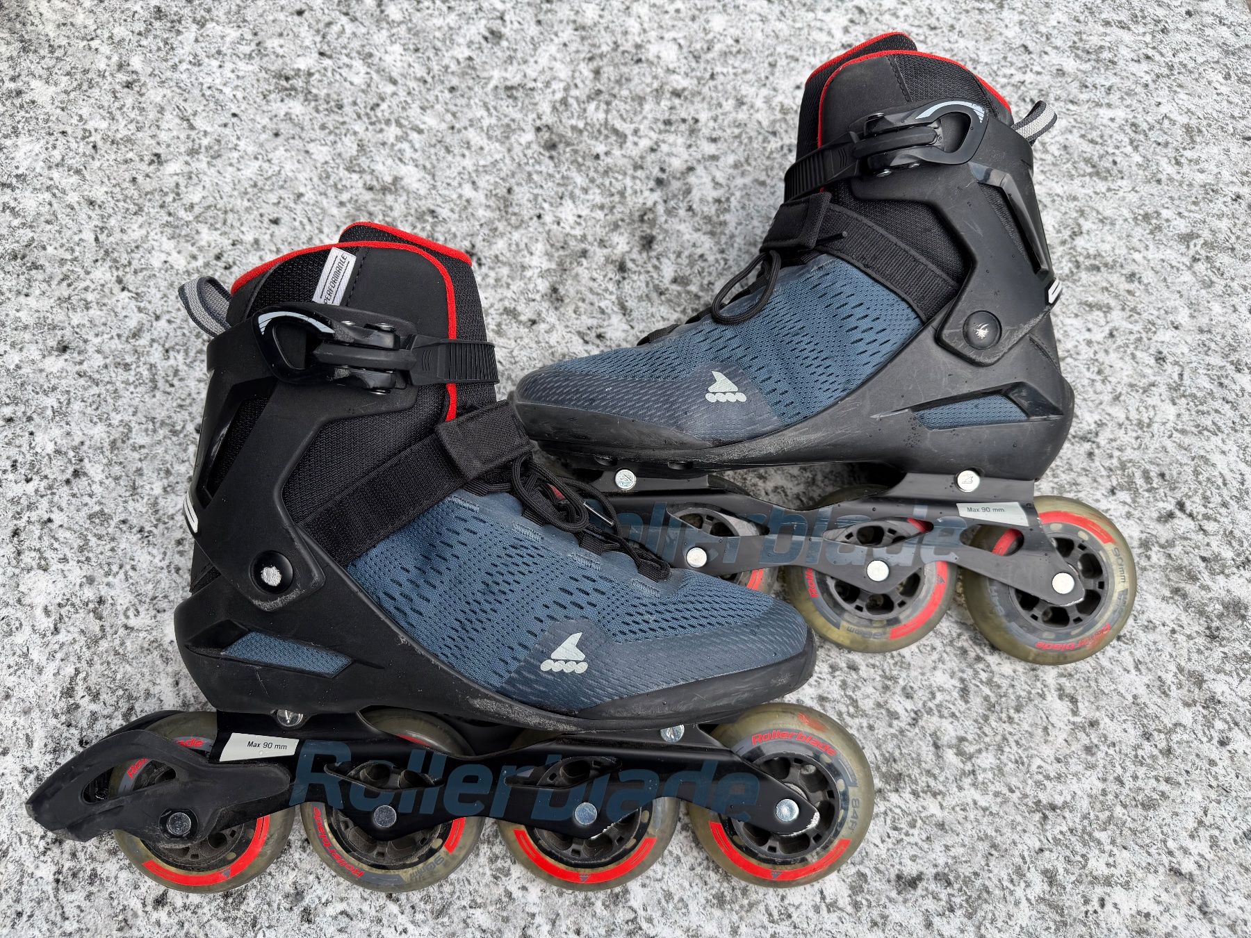 Pattini in linea & Pattini a rotelle: Inline Skates Rollerblade Twister XT Herren Grösse 43 – Usato da Wilderswil venduto da Laska12