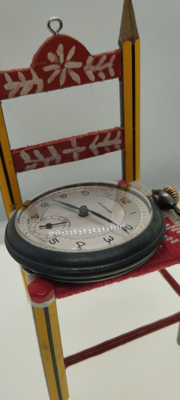 Orologi: montre de poche acier – Usato da La Chaux-de-Fonds venduto da jac_9llg 2