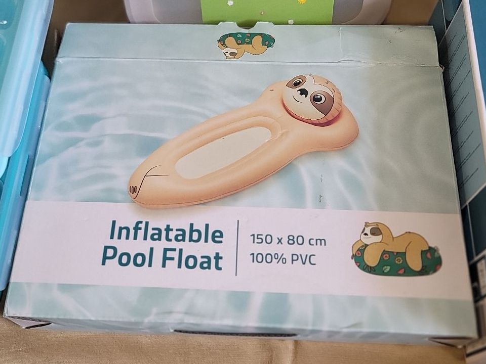 Coop Behälter & Ähnliches: Faultier Schwimmhilfe, luftmatratze, pool float animal fun – Neu (gemäss Beschreibung) aus Zollikerberg von Nice_Name