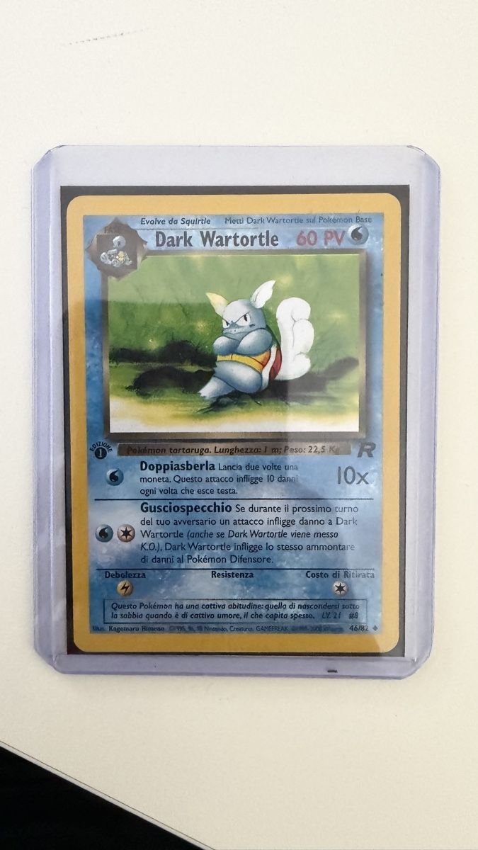 Pokémon Cartes à collectionner: Pokemon 1 edition wartotle  – D'occasion à Caslano par tuning21 2