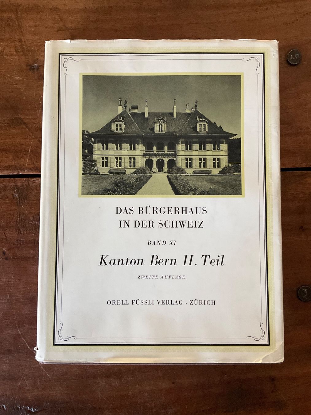Bücher: "Das Burgerhaus in der Schweiz" - Kanton Bern II – Gebraucht aus Avenches von Lactobacille