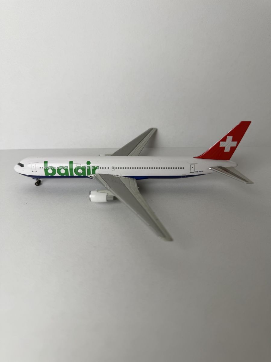 Boeing Kit di modellismo & Modellini statici: Balair Boeing 767-300 1:400 – Usato da Kloten venduto da Bruchpilot747 1