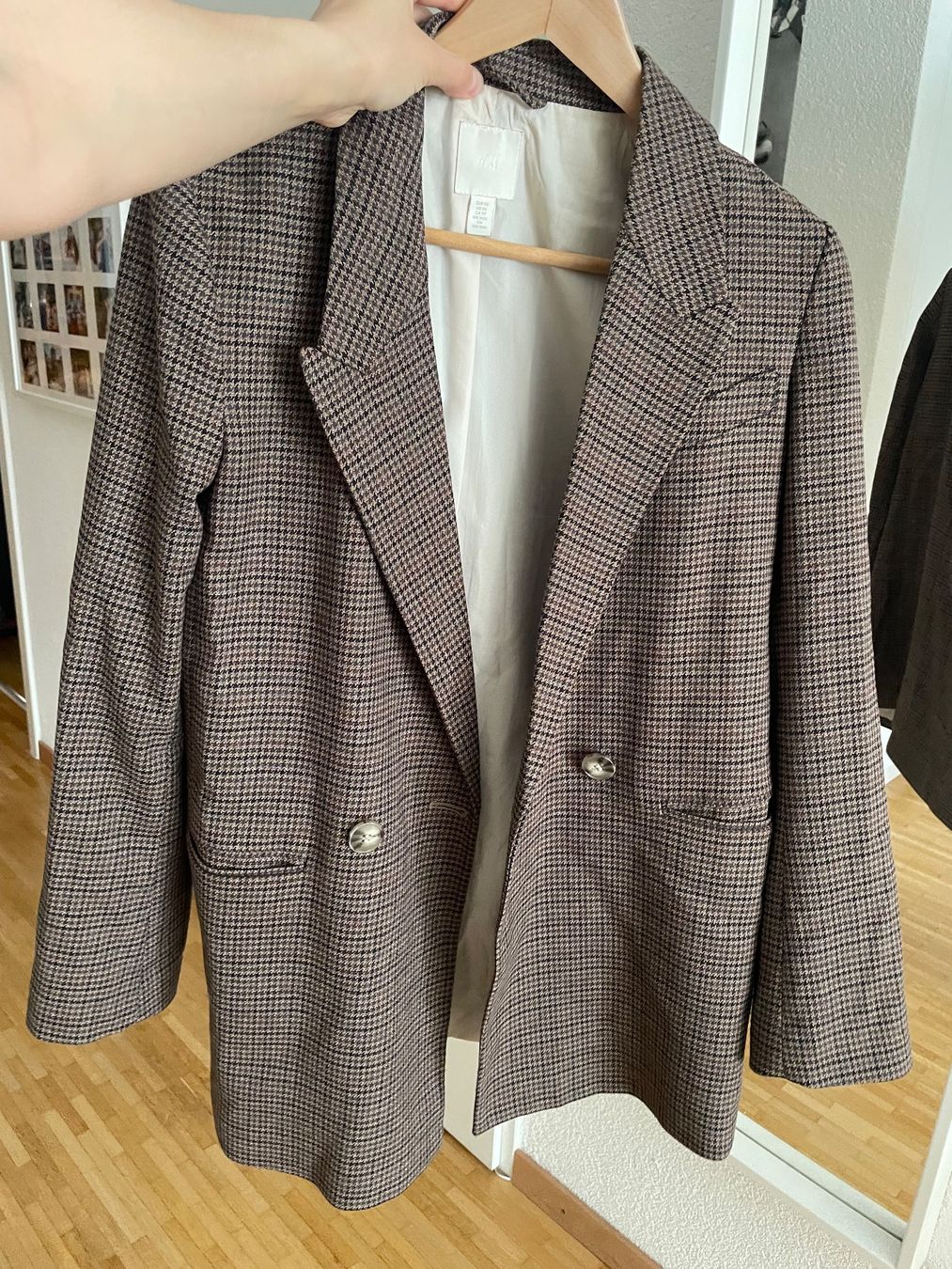 H&M Giacche: Veste marron pied de poule S – Usato da Vevey venduto da mar_nts2 3