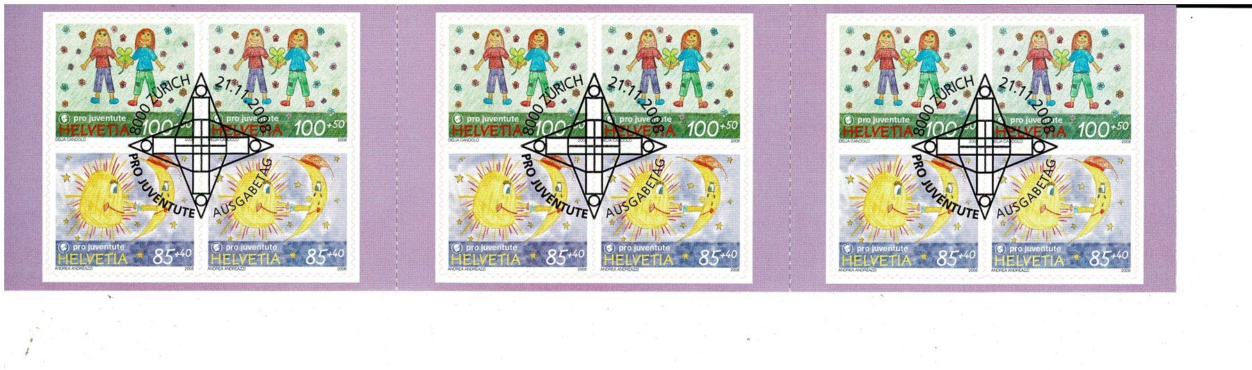 Tous les timbres: PJ 2008 ET-gest. – D'occasion à Lausanne par Whorvath