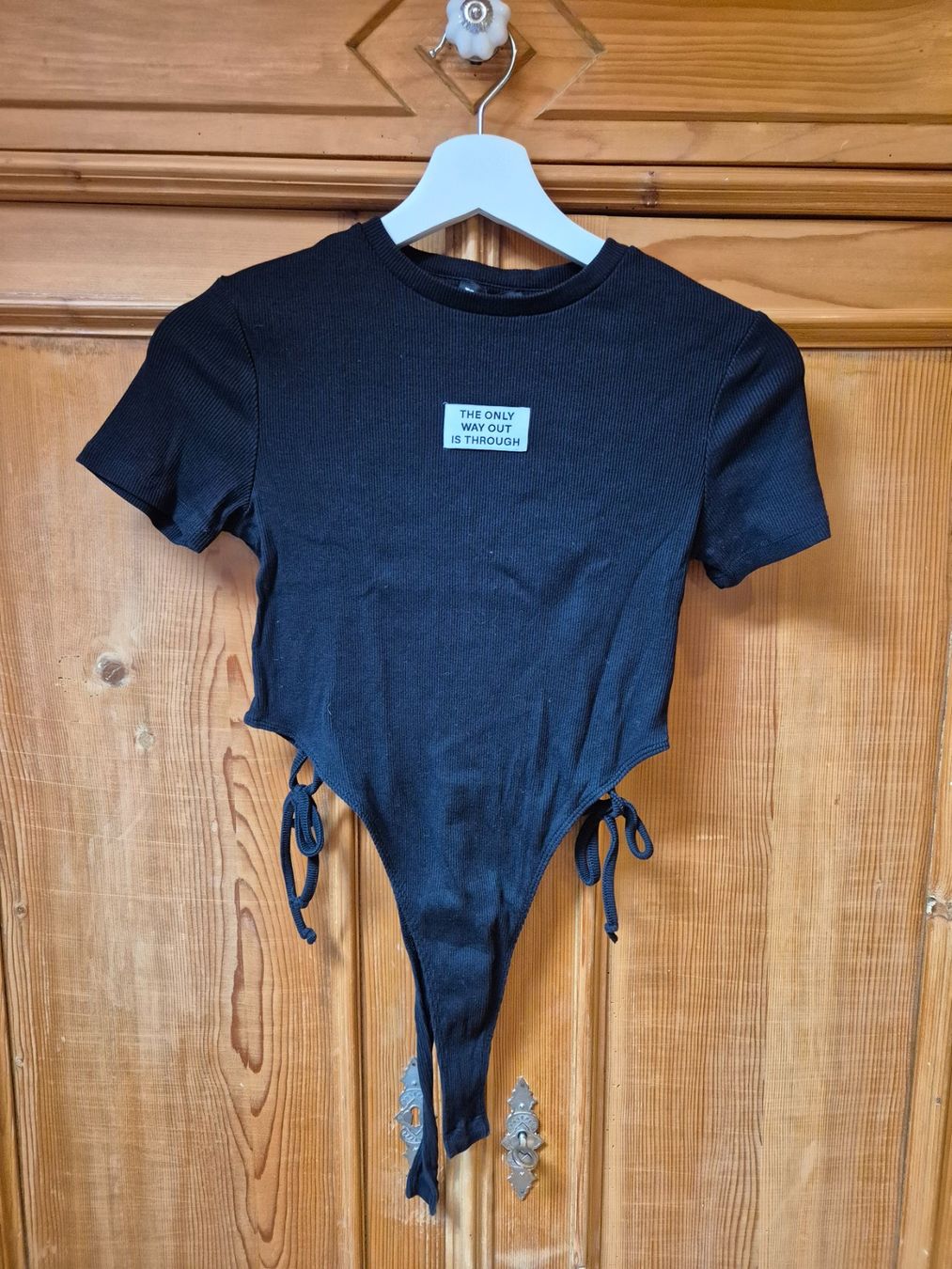 Tally Weijl T-shirt: schwarzer Body Grösse S – Usato da Sigriswil venduto da sam_89sk