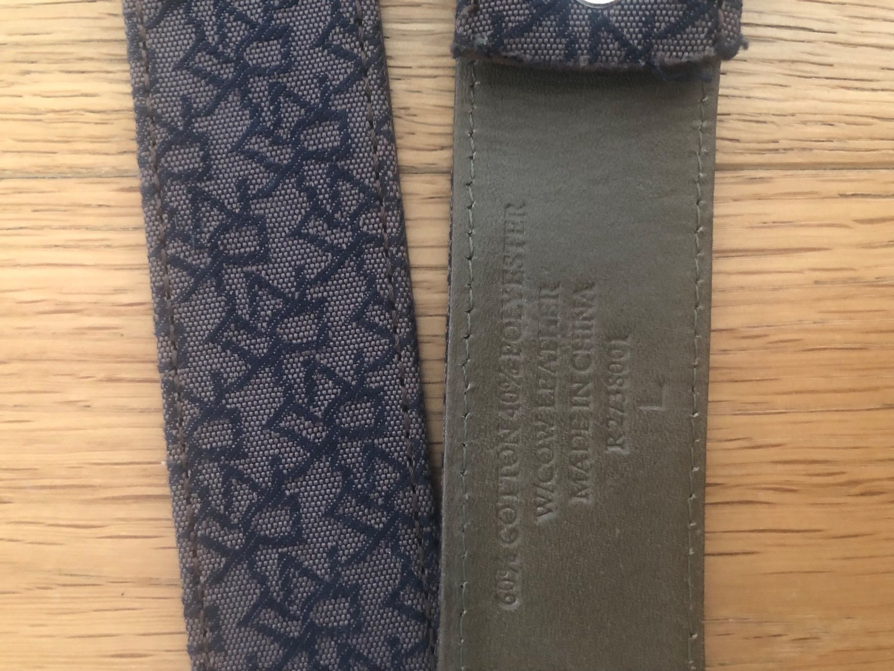 Gürtel: Gürtel braun mit Dkny Schrift – Gebraucht aus Pfaffhausen von Klaras_second_hand 3