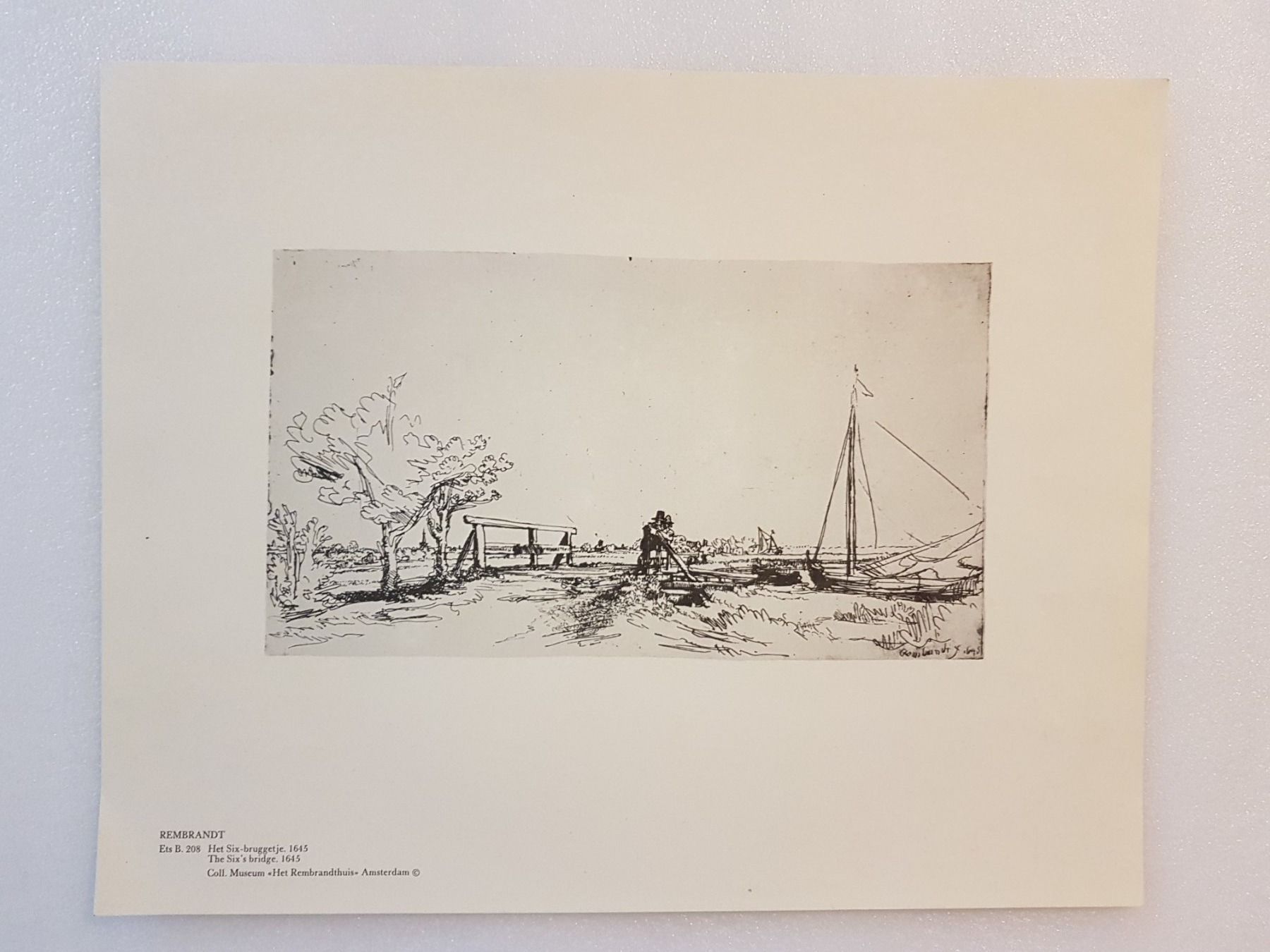 Gemälde: Rembrandt Kunstdrucke – "Windmühle" – Gebraucht aus Glattbrugg von casabelavista