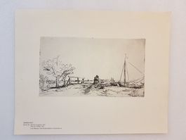 Rembrandt Kunstdrucke – "Windmühle" & "Six-Brücke"
