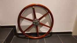 Original Steuerrad einer Vindö 50 - Segelyacht