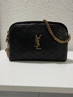 Saint Laurent Gaby Quilted Crossbody Handtasche Schwarz OVP